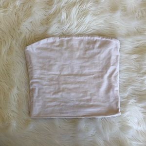Brandy Melville light pink tube top